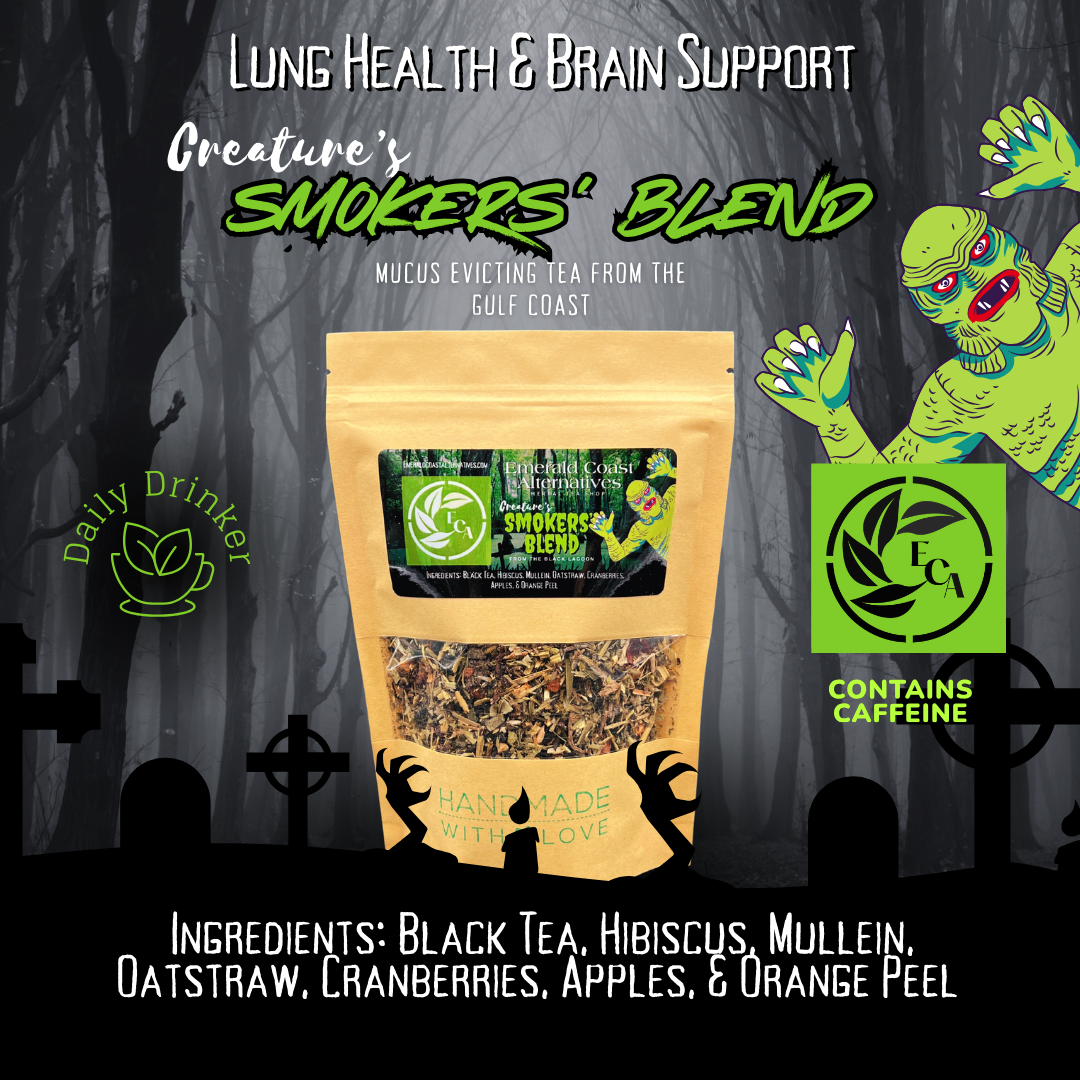 Smokers' Blend 'Lung Cleanse' & Mental Clarity Herbal Tea
