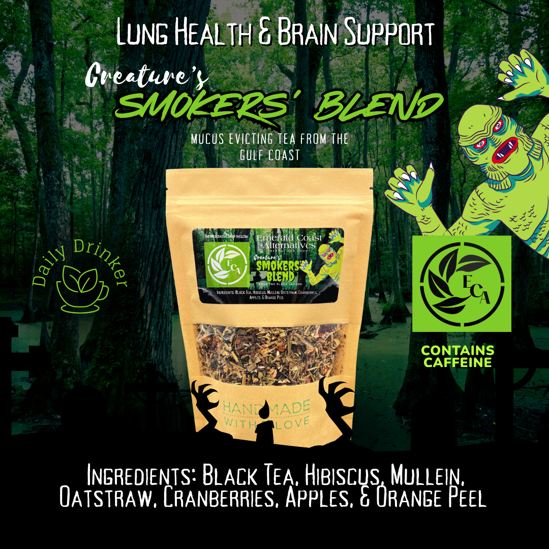 Smokers' Blend 'Lung Cleanse' & Mental Clarity Herbal Tea