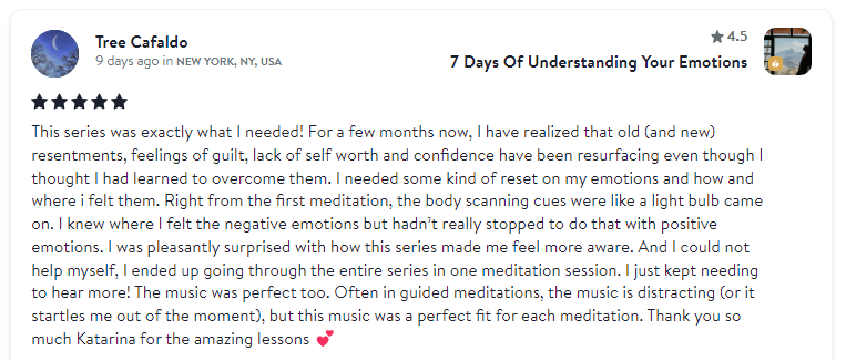 7-Days of Understanding Your Emotions Meditation Series